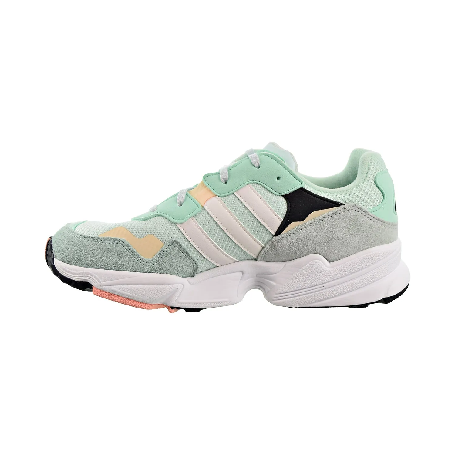Adidas Yung-96 Big Kids Shoes Ice Mint/Running White/Clear Orange