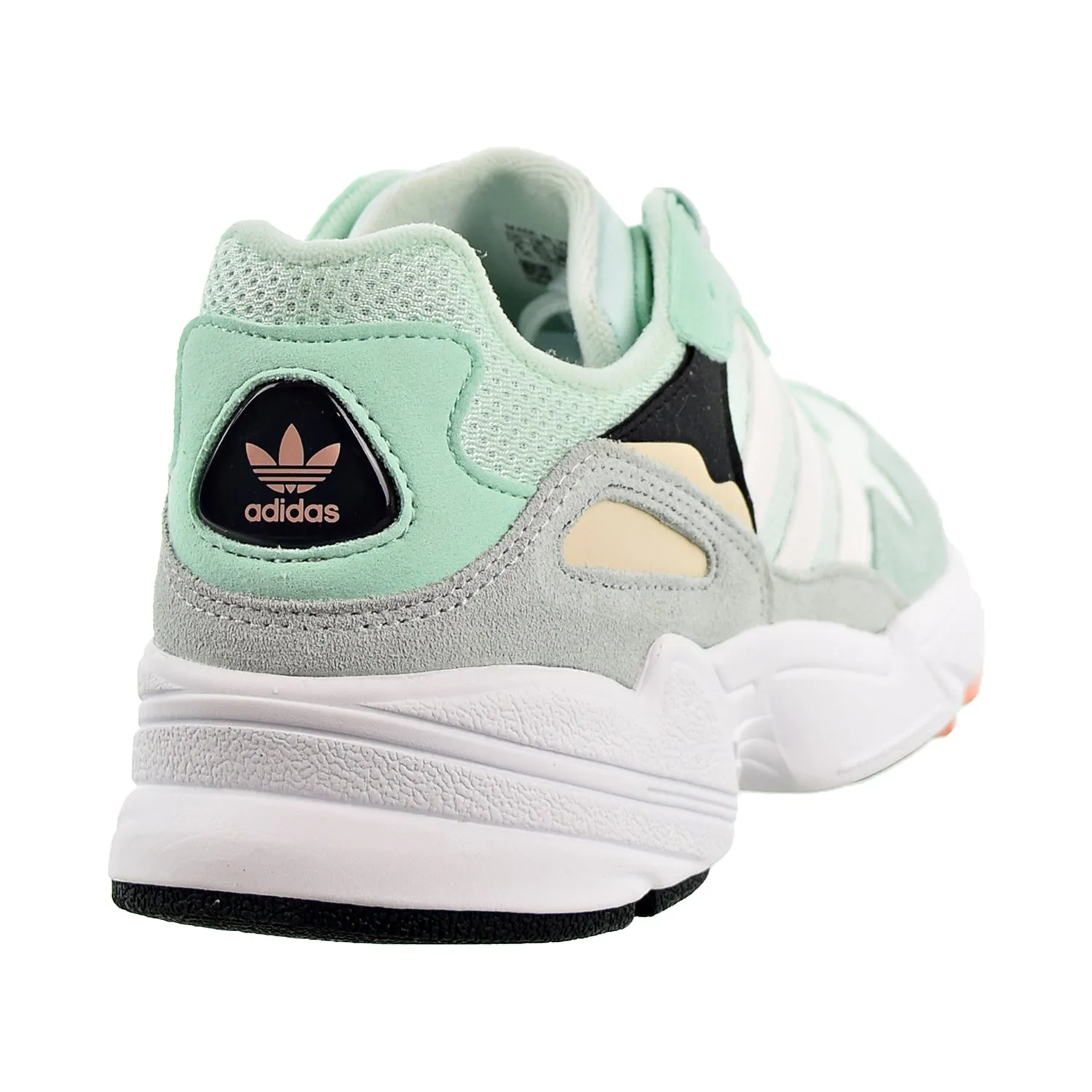 Adidas Yung-96 Big Kids Shoes Ice Mint/Running White/Clear Orange