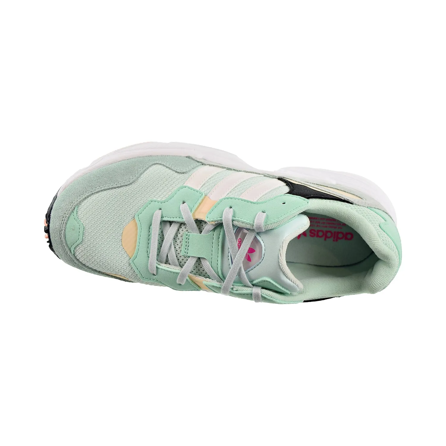 Adidas Yung-96 Big Kids Shoes Ice Mint/Running White/Clear Orange