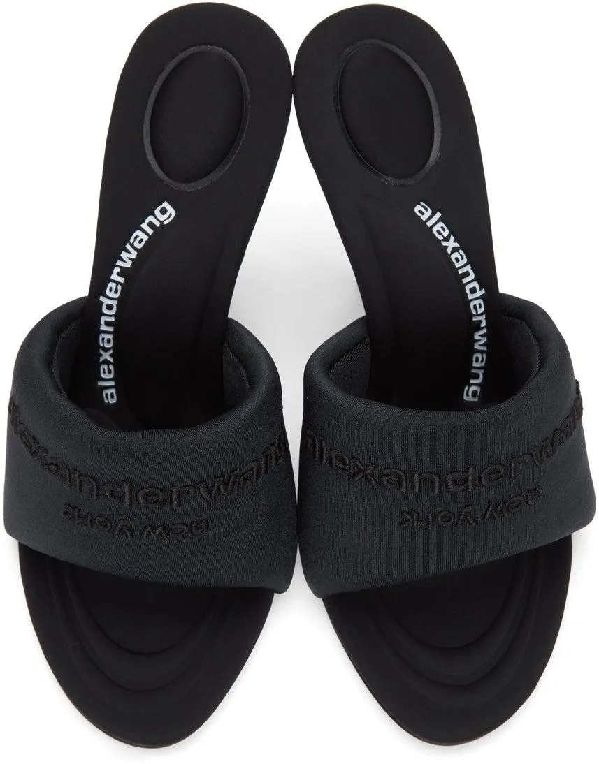 Alexander Wang Black Sienna Mules