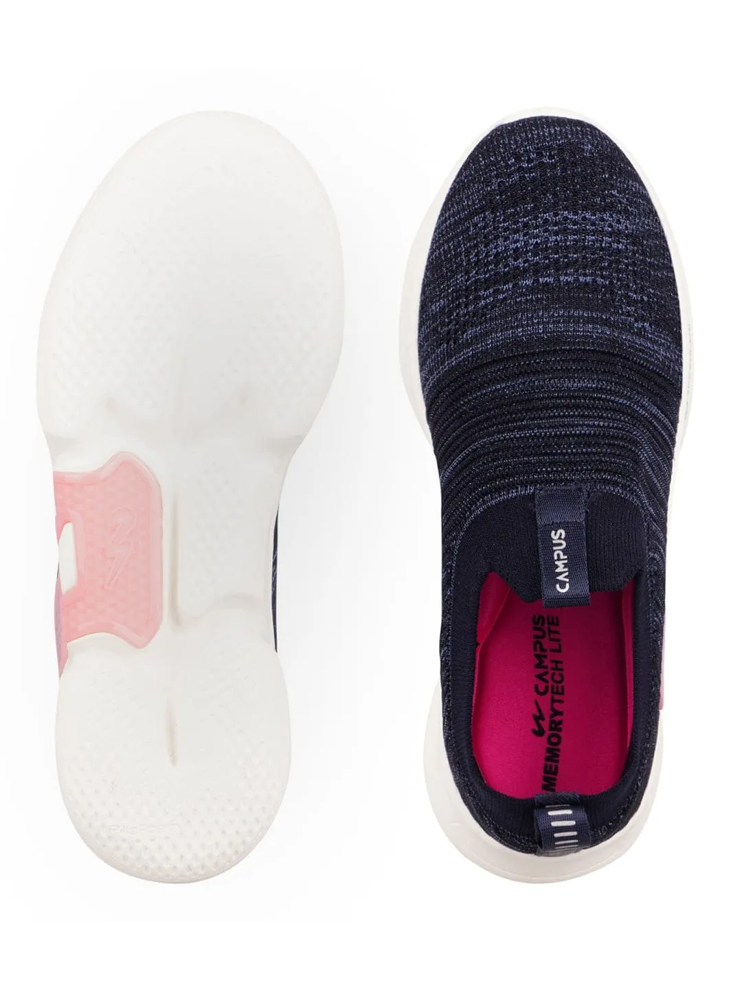 ALURA Navy Women's Slip-ons
