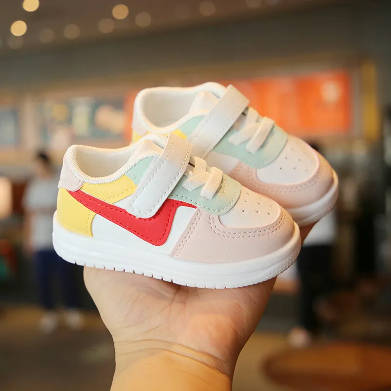Assorted Color Velcro Sneakers