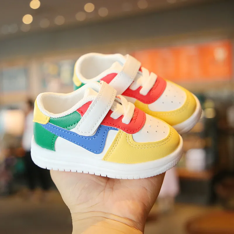 Assorted Color Velcro Sneakers