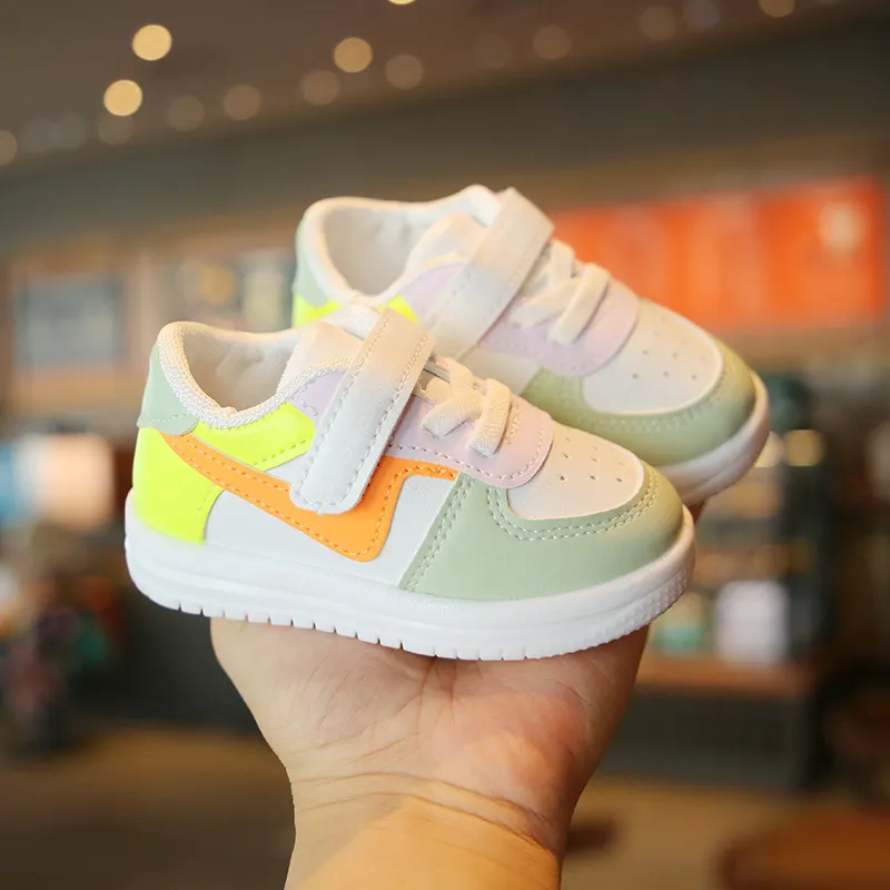 Assorted Color Velcro Sneakers