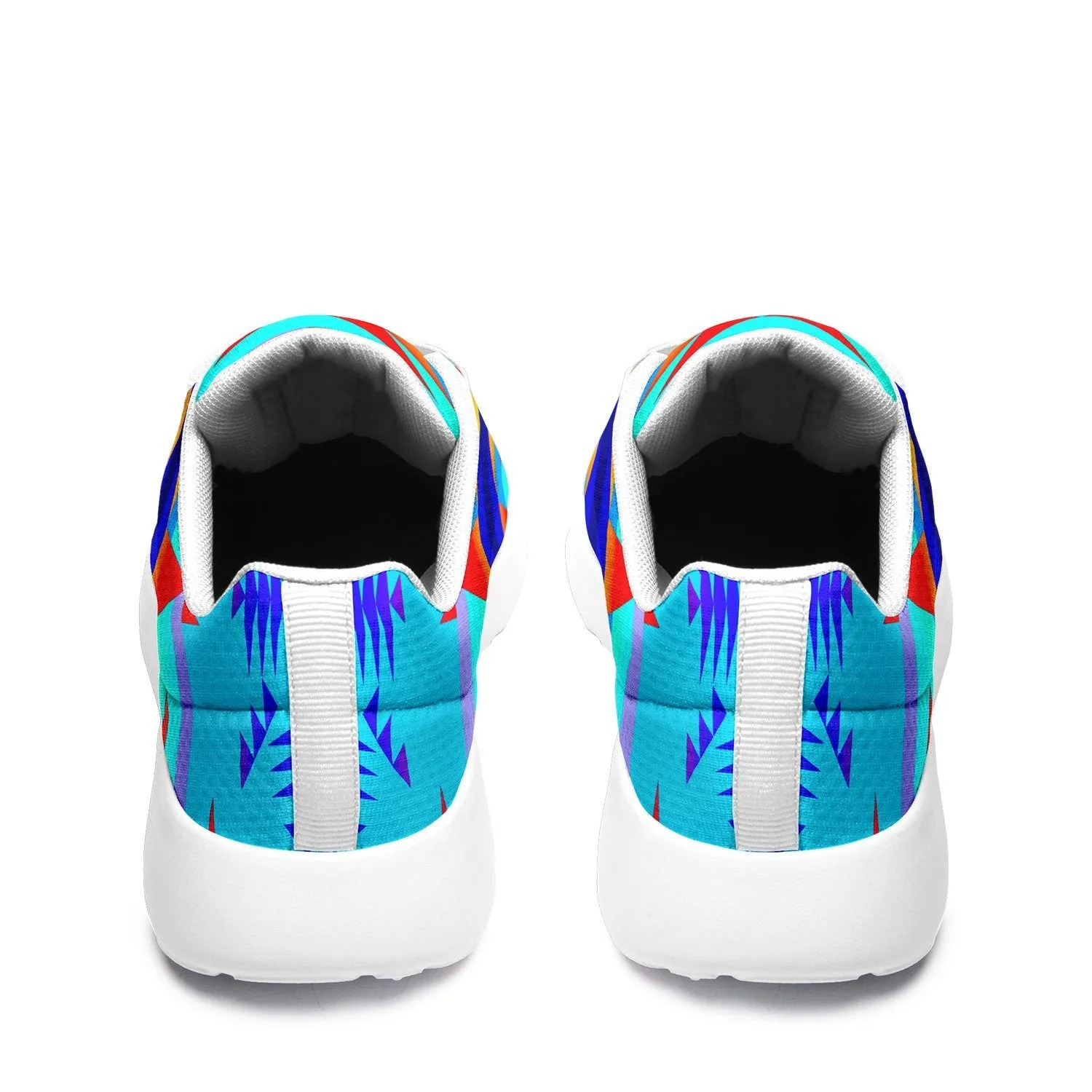 Between the Mountains Blue Ikkaayi Sport Sneakers