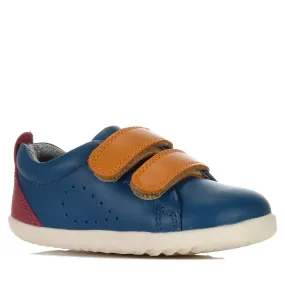 Bobux Step Up Grass Court 734206 Tidal Teal Combo