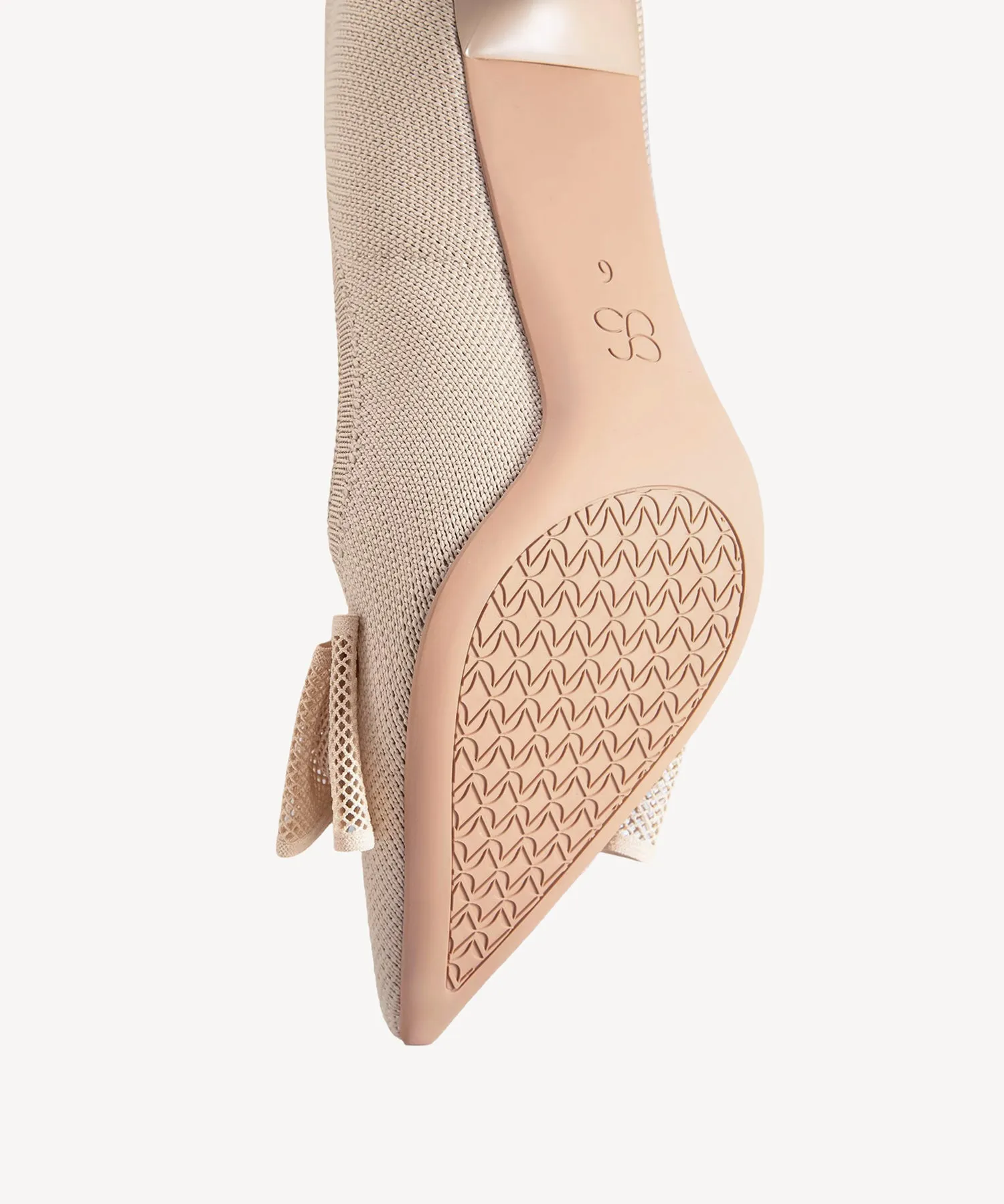 Bowtention Lace Pointed Toe Heeled Pumps