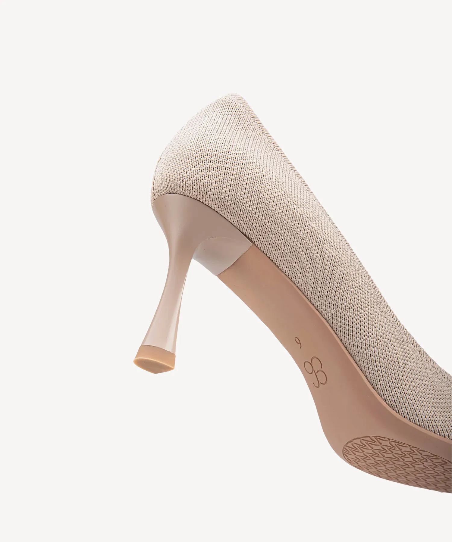 Bowtention Lace Pointed Toe Heeled Pumps