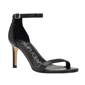 Calvin Klein Women's Fairy Heeled Sandal, Navy 400, 10