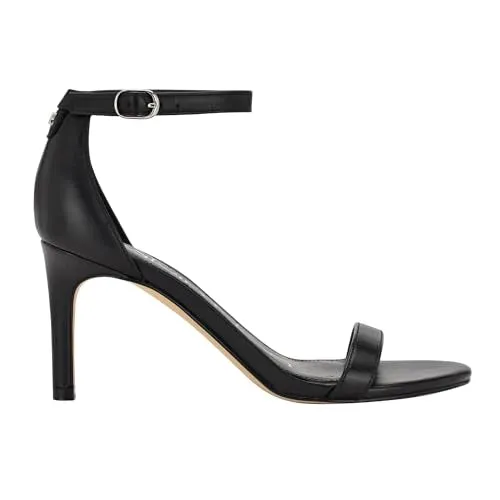 Calvin Klein Women's Fairy Heeled Sandal, Navy 400, 10
