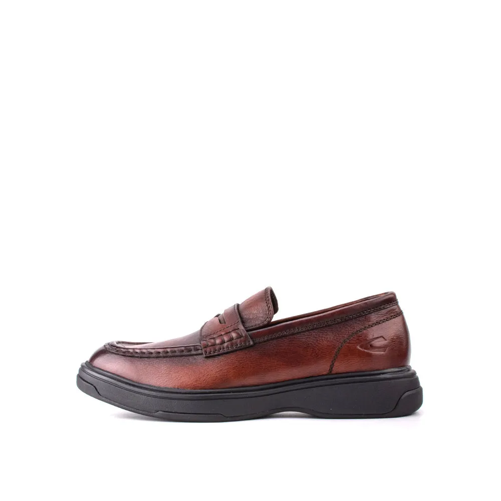 camel active Platform Heel Slip On Shoes Men Dark Brown CLIFTON-802401-TM1SV-32-DARK BROWN