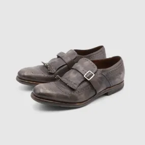 Church's Distressed Side Buckle Shanghai Loafer