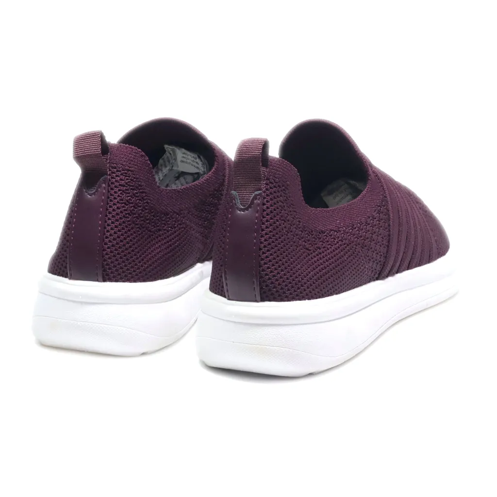 Clarks Trainers & Sneakers Fabric Maroon Colour For Women