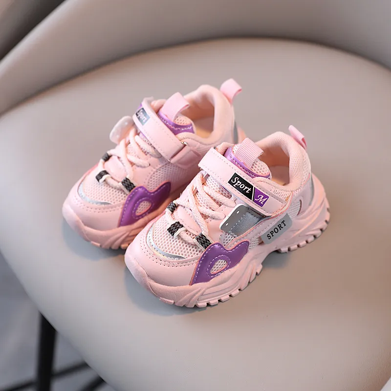 Color Blocking Sport Sneakers