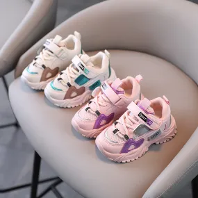 Color Blocking Sport Sneakers