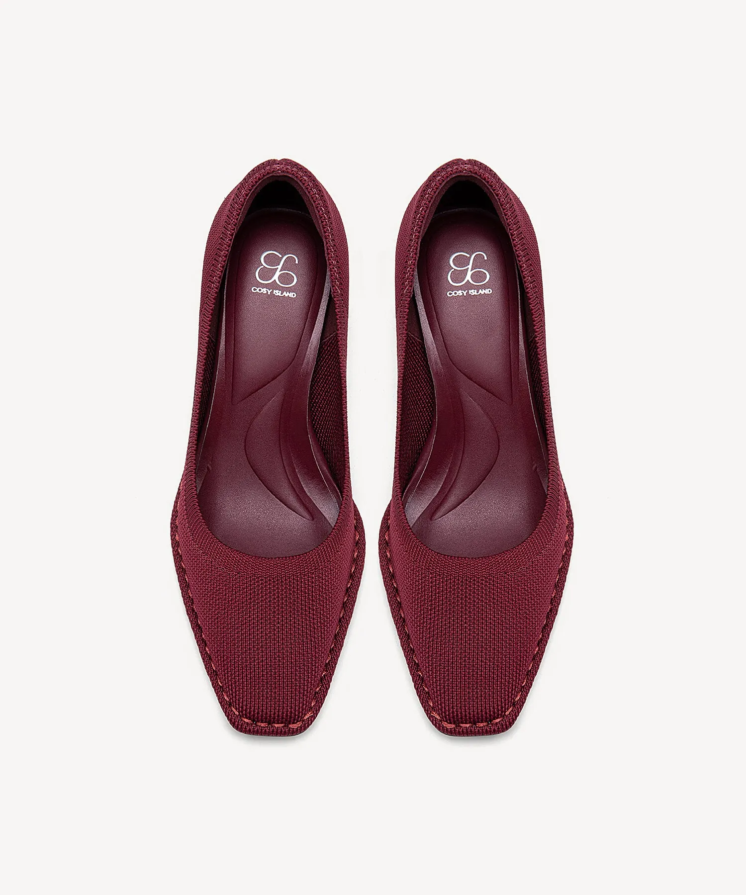 CommuteEase Solid Color Stiletto Pumps