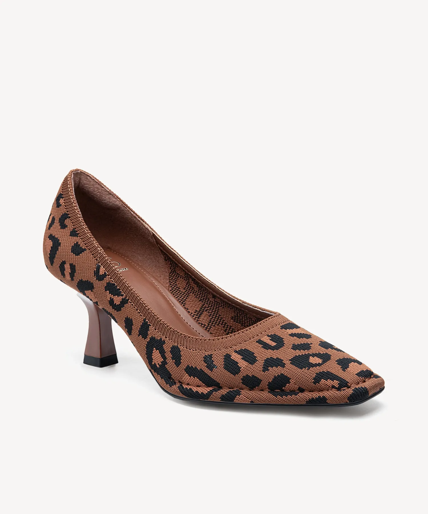 CommuteEase Solid Color Stiletto Pumps