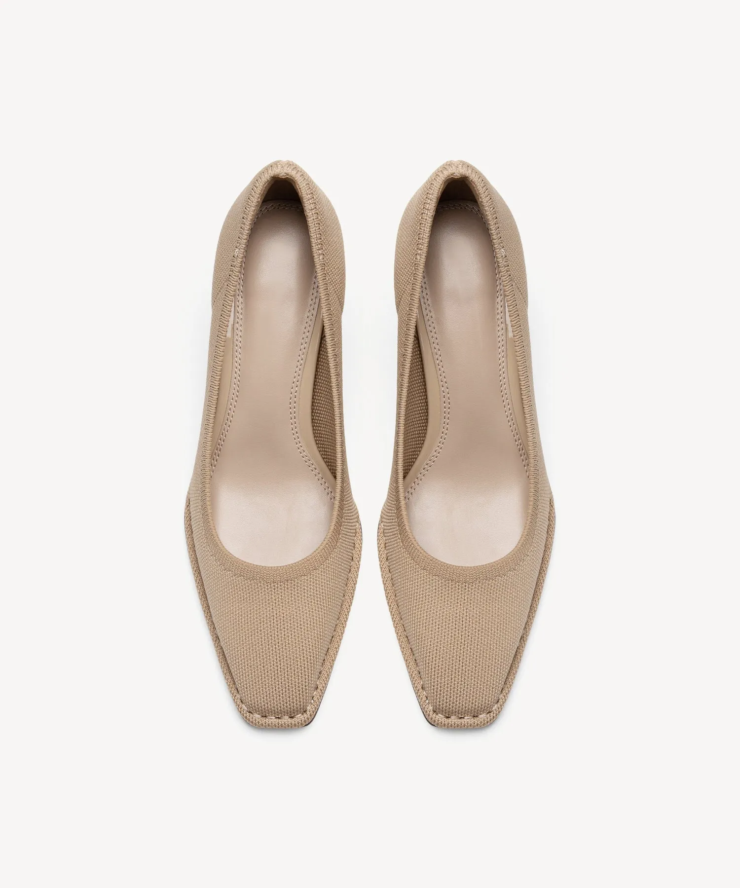CommuteEase Solid Color Stiletto Pumps