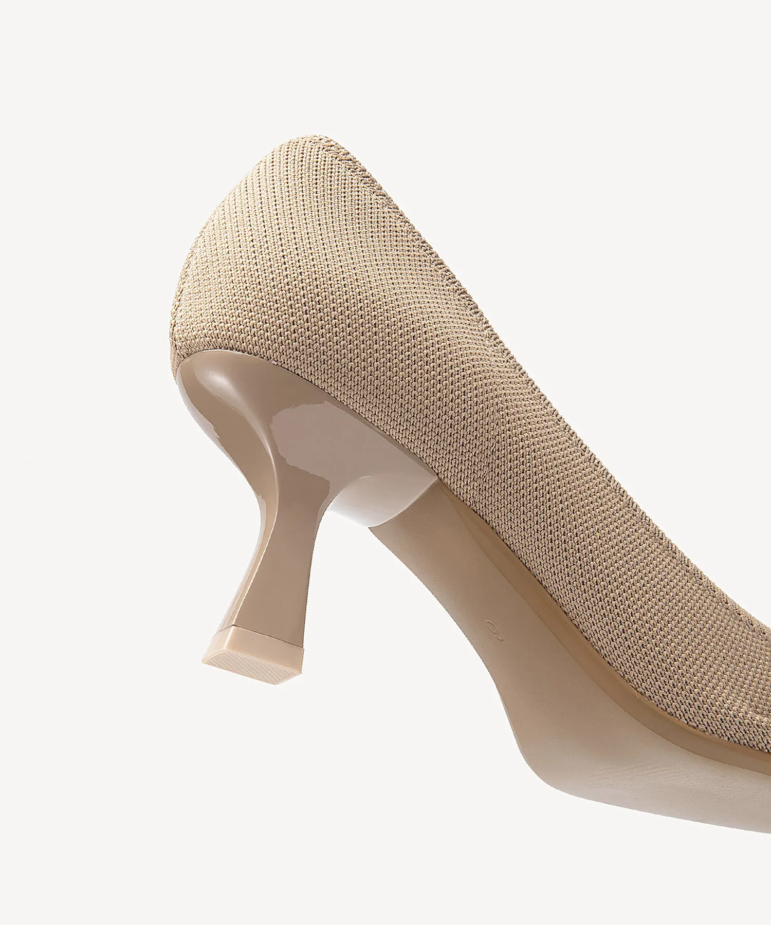 CommuteEase Solid Color Stiletto Pumps