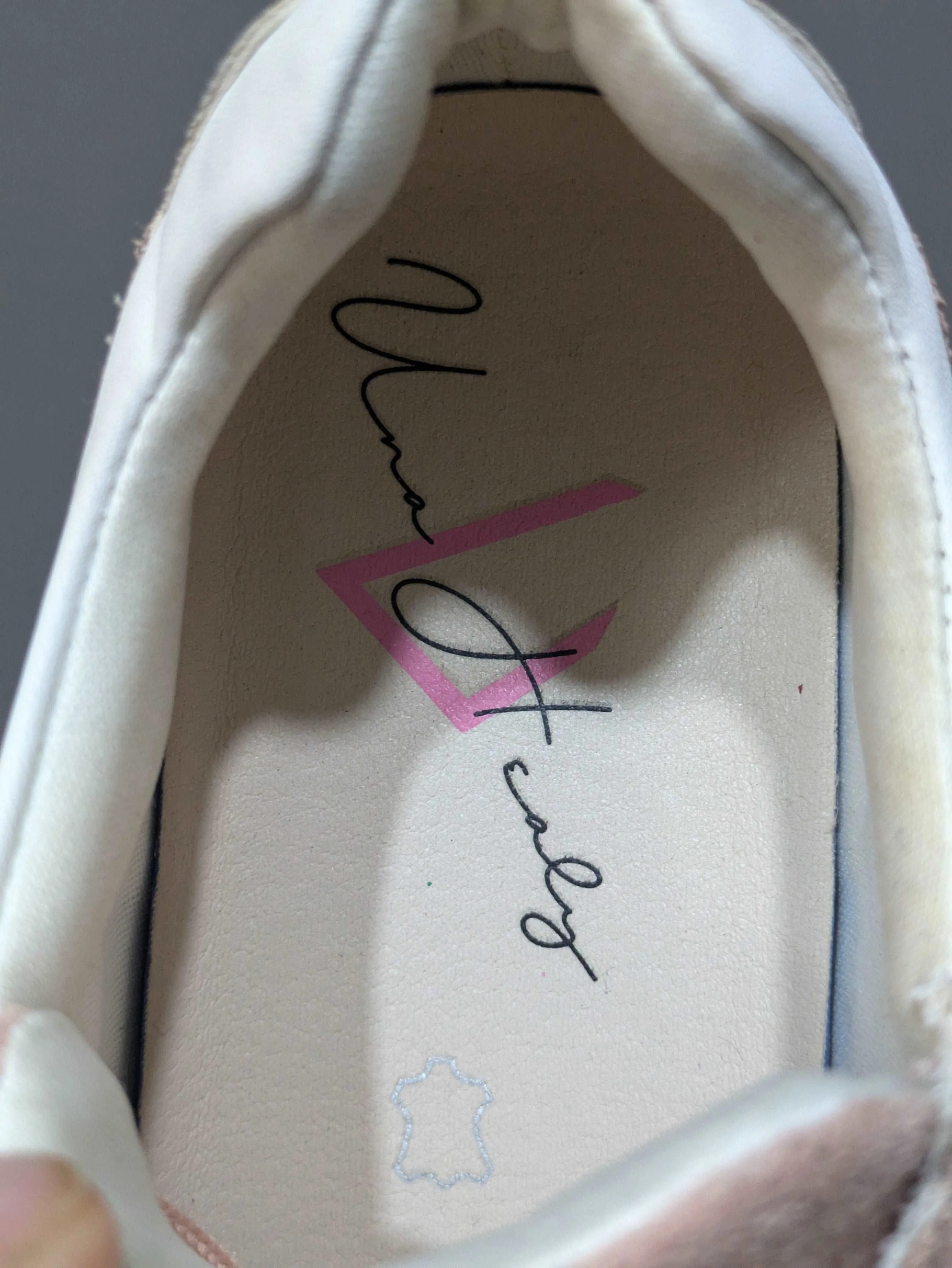 Fancy Pink Trainers by Una Healy Size UK 5 / EU 38 / US 7