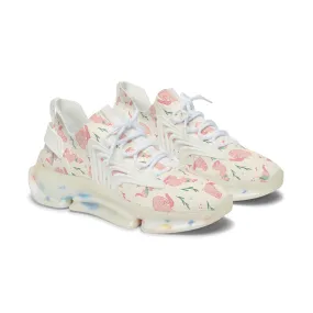 Floral Women's Mesh Sneakers - Lightweight & Breathable for Everyday Style