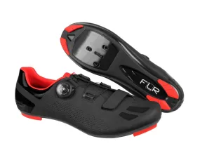 FLR F-11 Road Shoes - Black/Red