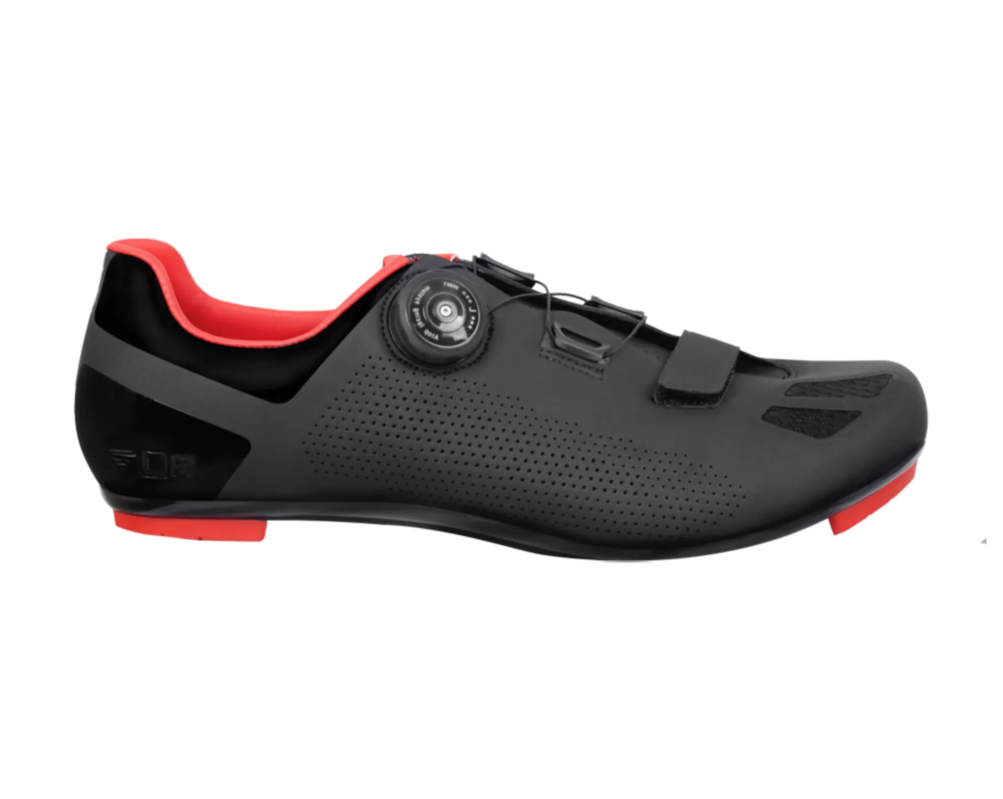 FLR F-11 Road Shoes - Black/Red