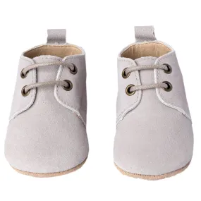 Fog Suede - Oxford - US Size 1-4 - Soft Sole