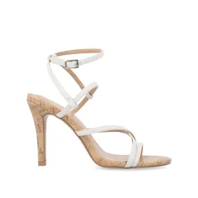 FYLISSA HEELED SANDALS IN FAUX LEATHER
