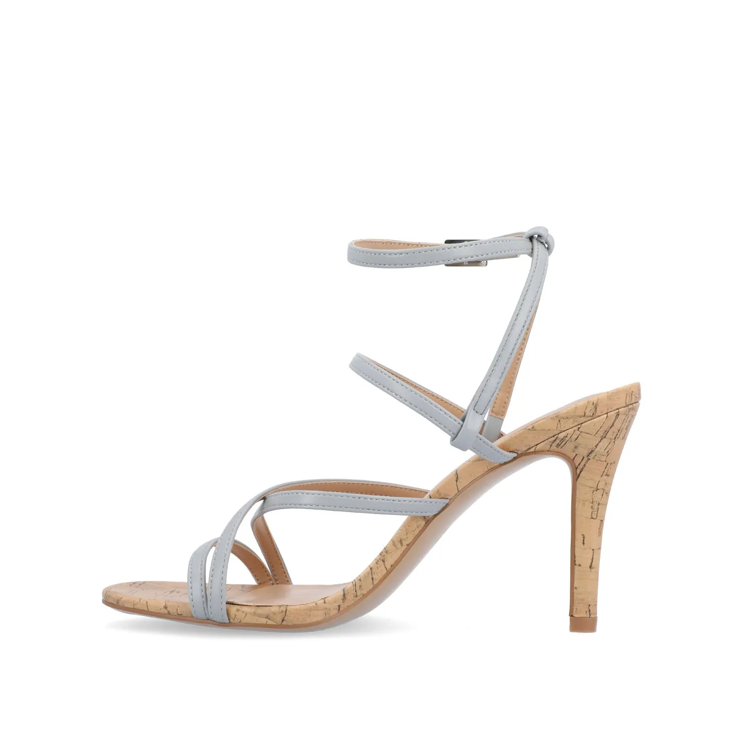 FYLISSA HEELED SANDALS IN FAUX LEATHER