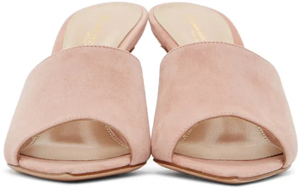 Gianvito Rossi Pink Alise 85 Heeled Sandals
