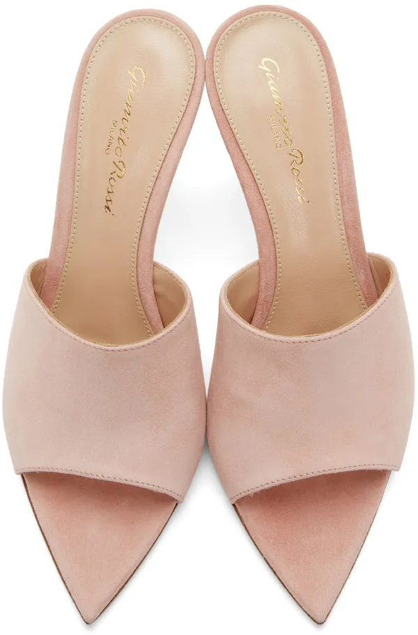 Gianvito Rossi Pink Alise 85 Heeled Sandals