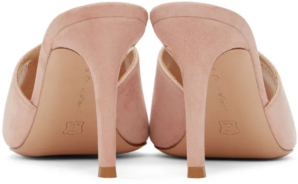 Gianvito Rossi Pink Alise 85 Heeled Sandals