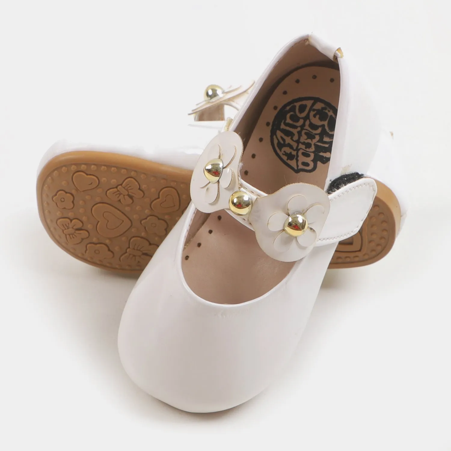 Girls Pump 40-35 - White