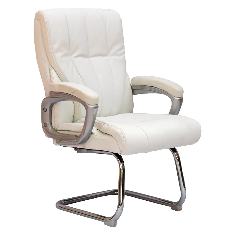 High-Back Pu Leather Office Chair 518G White