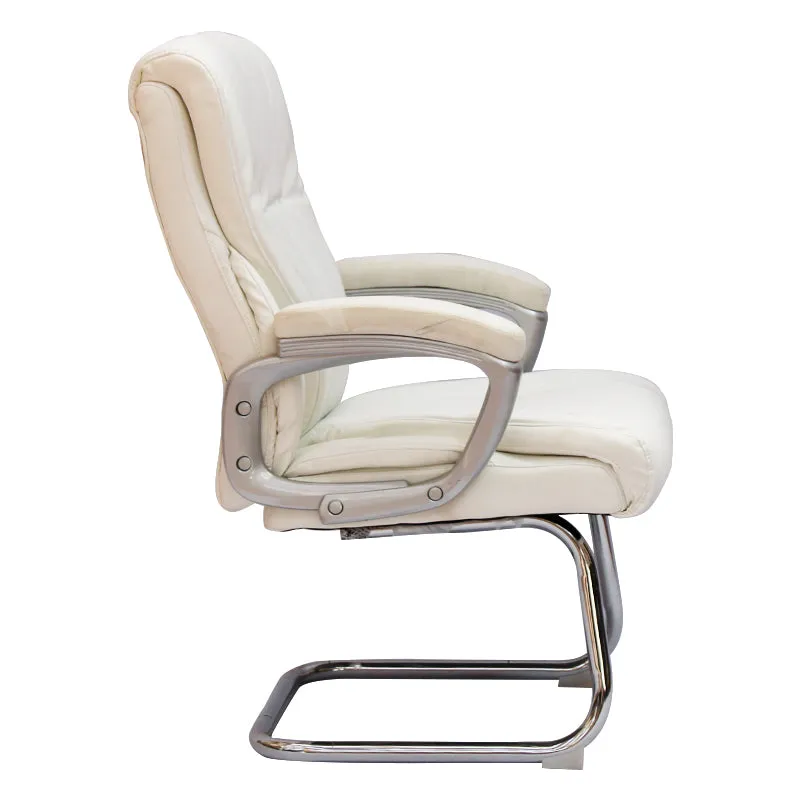 High-Back Pu Leather Office Chair 518G White
