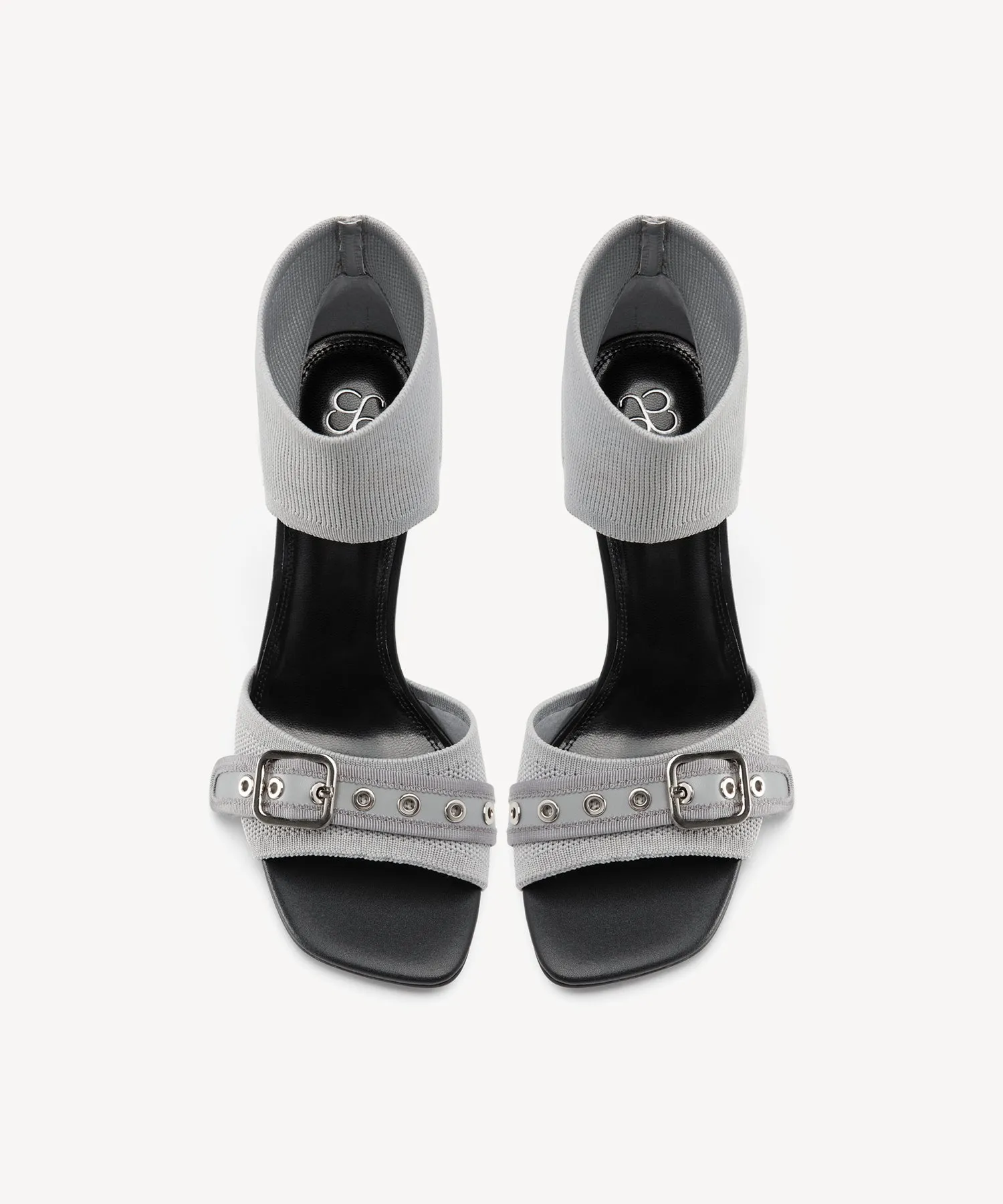 INFINITE Buckle Stiletto Heeled Sandals