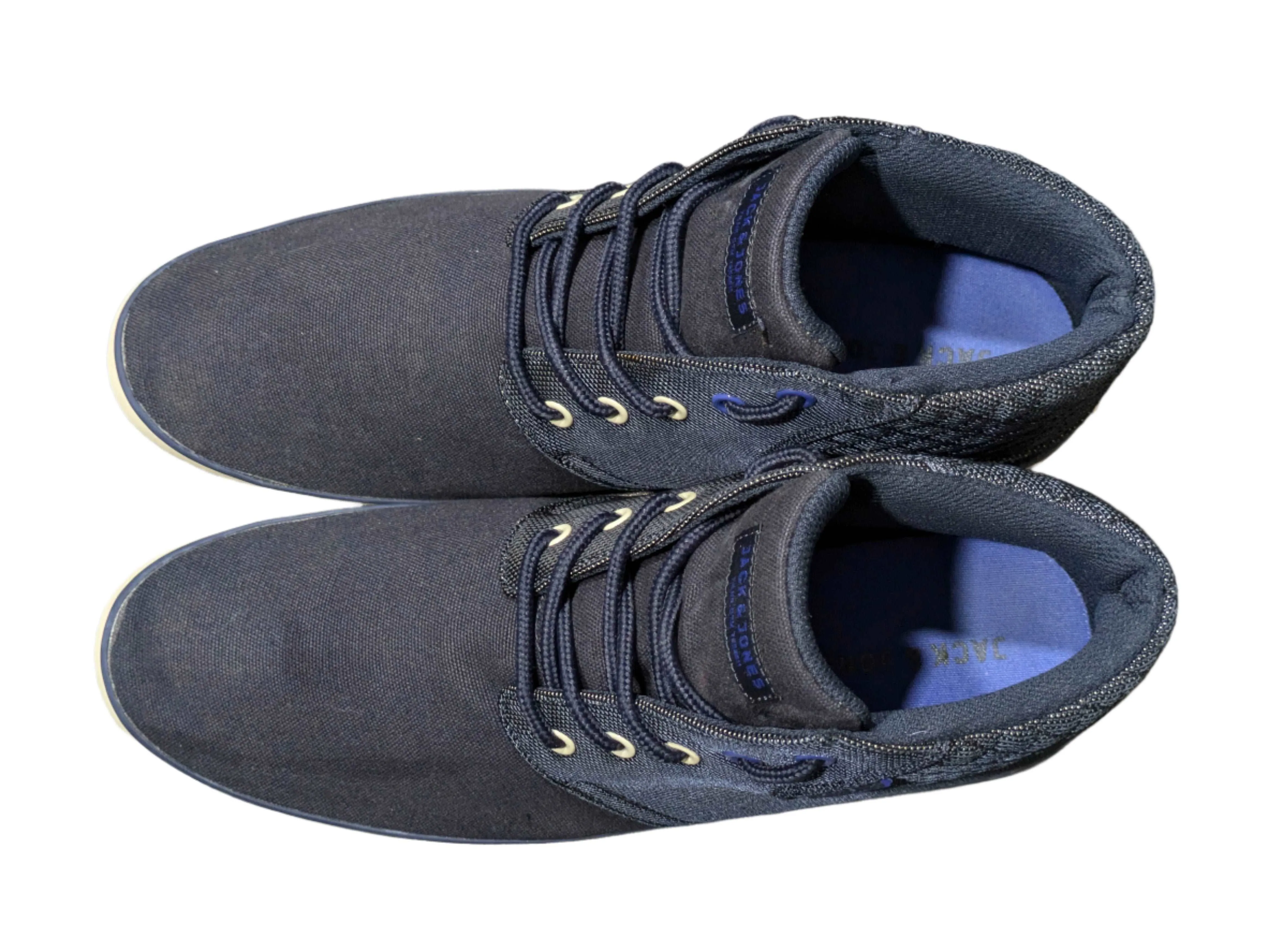 Jack & Jones Men’s Vertu Mixed Trainers Navy Size UK 11 / EU 45 / US 12