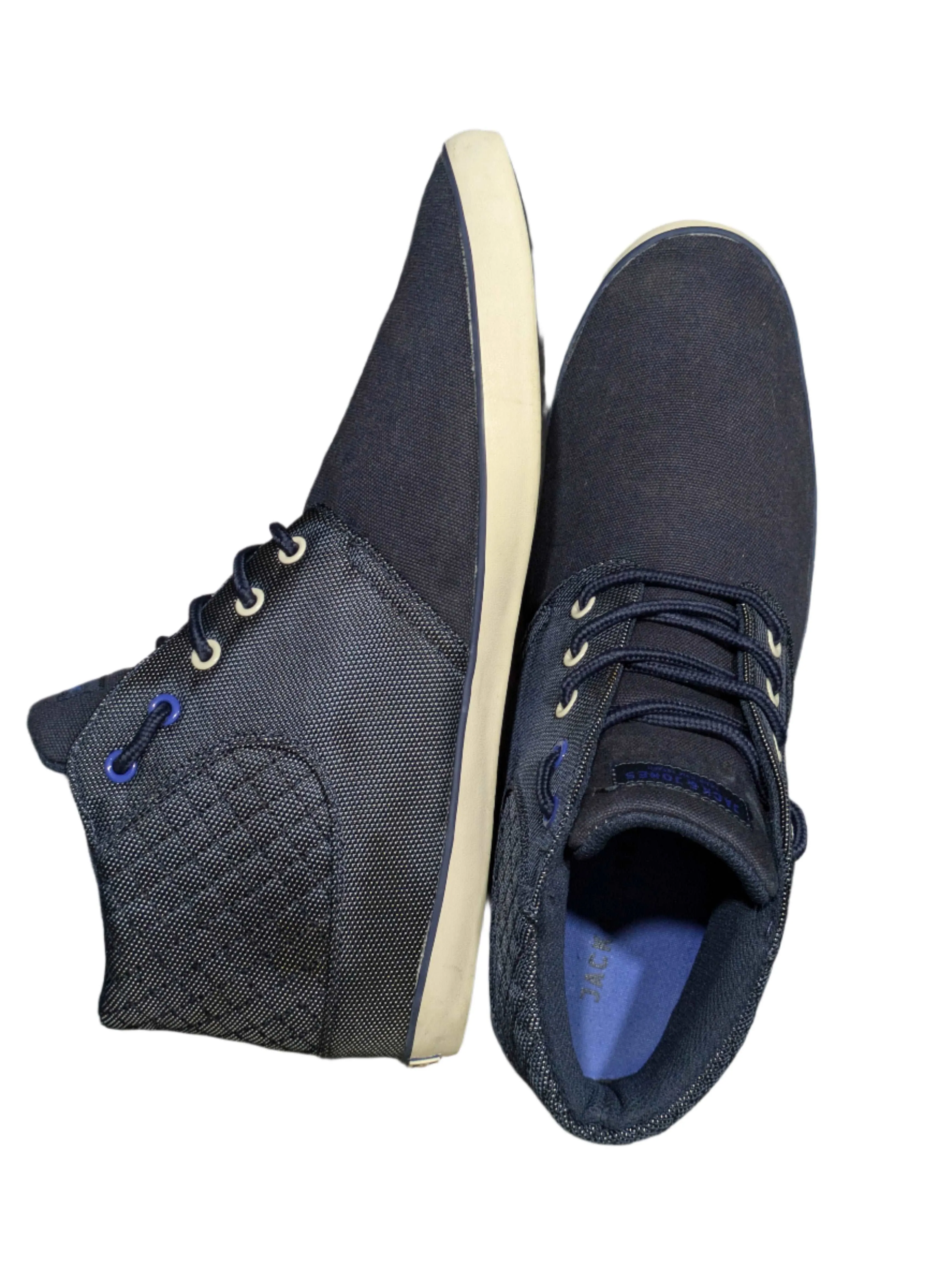 Jack & Jones Men’s Vertu Mixed Trainers Navy Size UK 11 / EU 45 / US 12