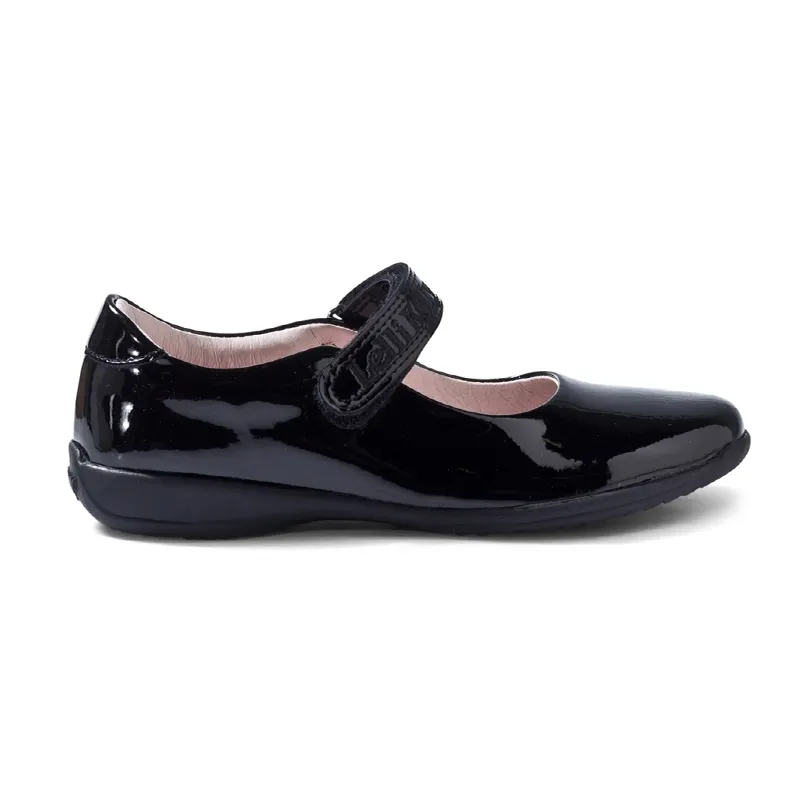 Lelli Kelly Girl's 'Classic' Black Patent School Shoes (F-Fitting)