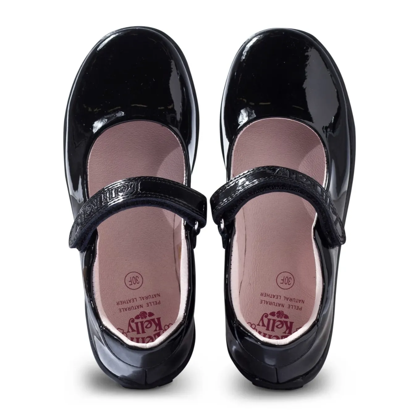 Lelli Kelly Girl's 'Classic' Black Patent School Shoes (F-Fitting)