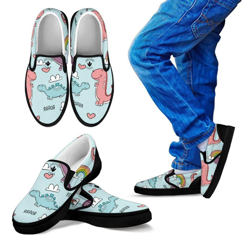 Loving Dino - Slip On's