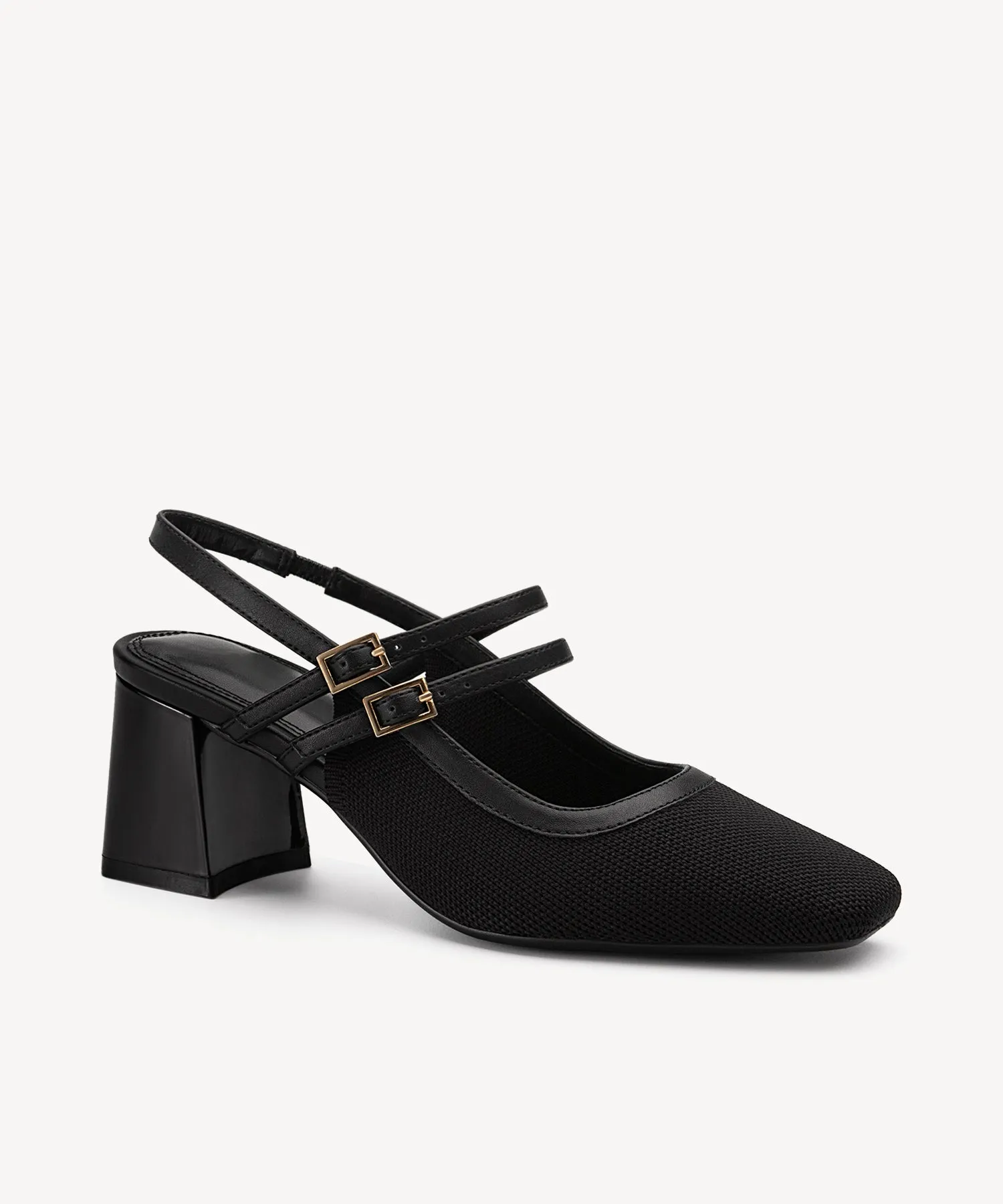 Mary Jane Slingback Pumps