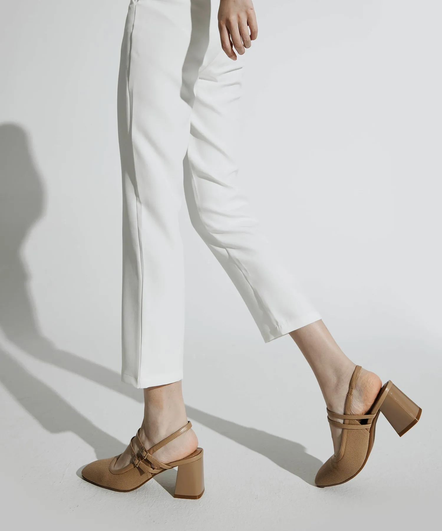 Mary Jane Slingback Pumps