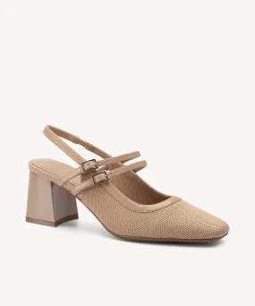 Mary Jane Slingback Pumps