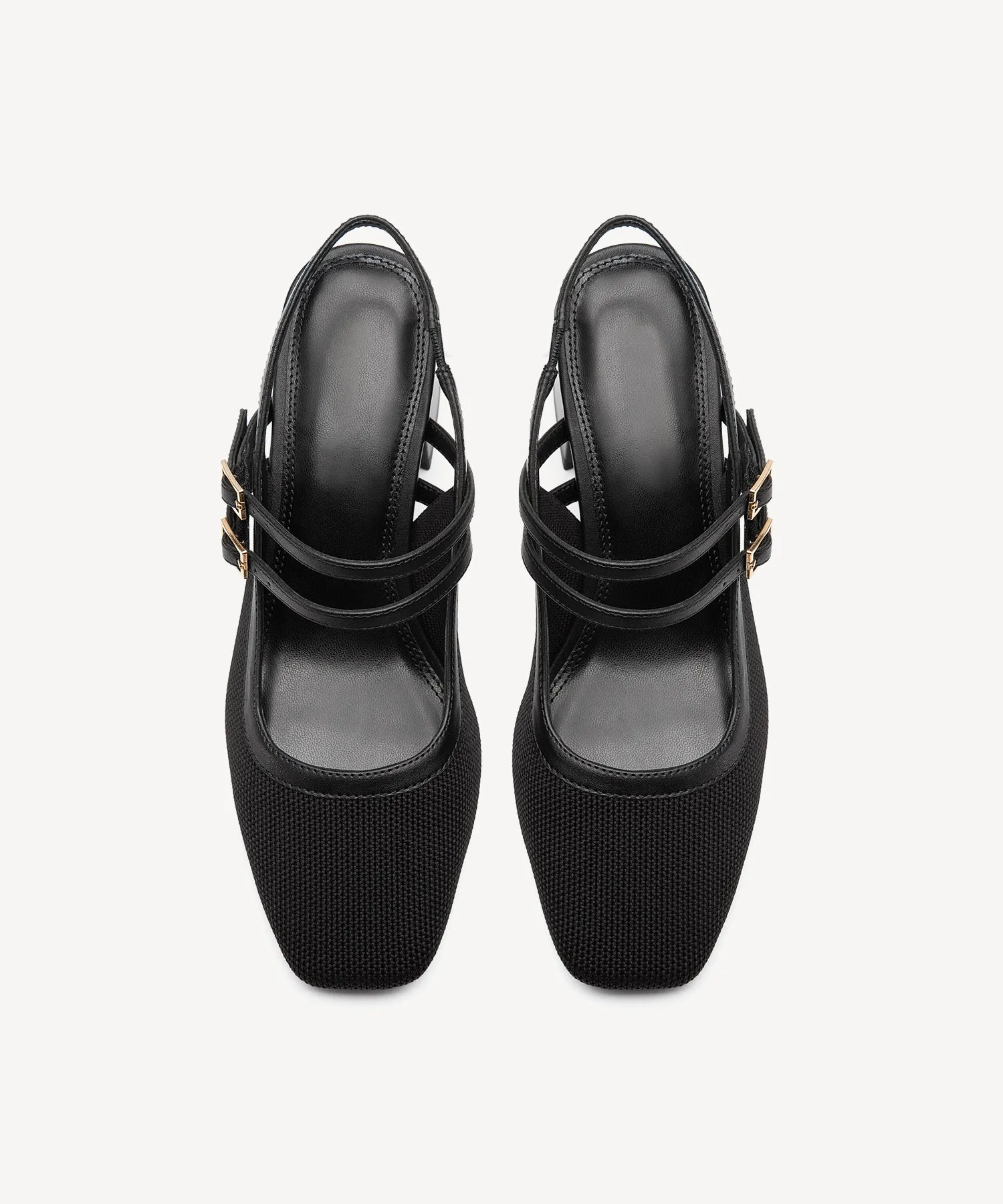 Mary Jane Slingback Pumps