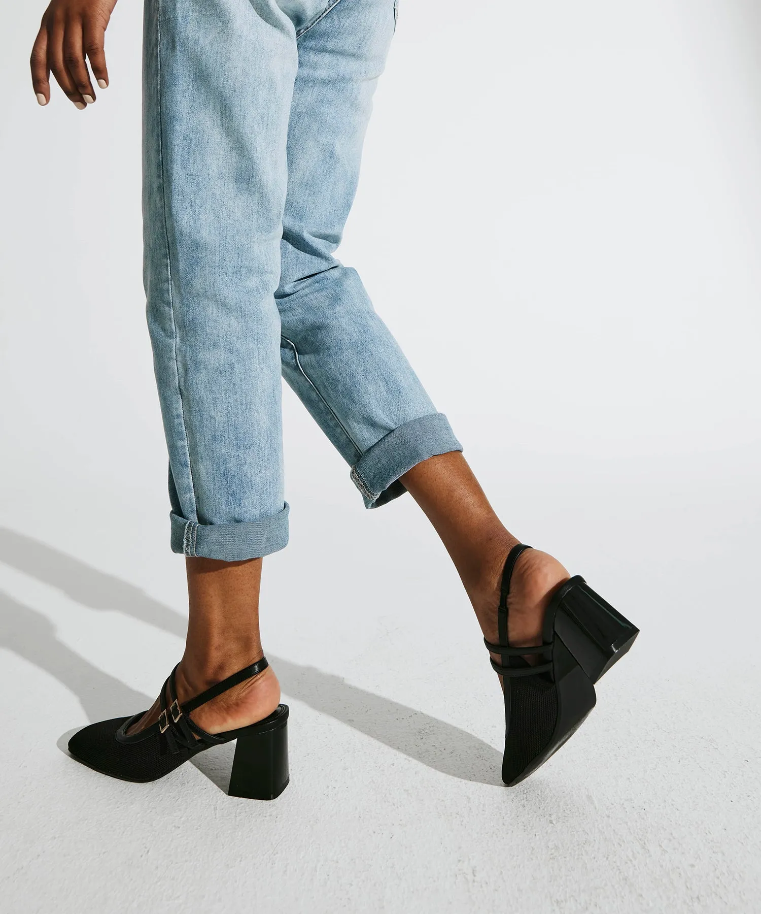 Mary Jane Slingback Pumps