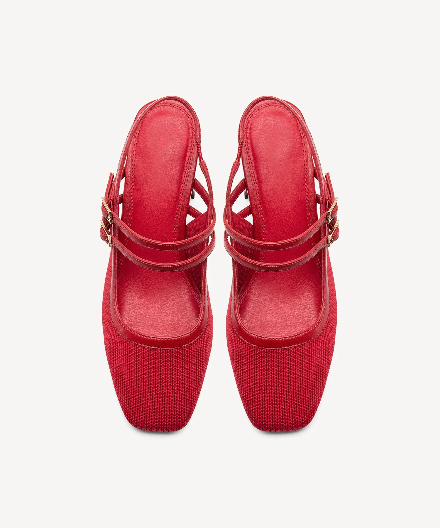 Mary Jane Slingback Pumps