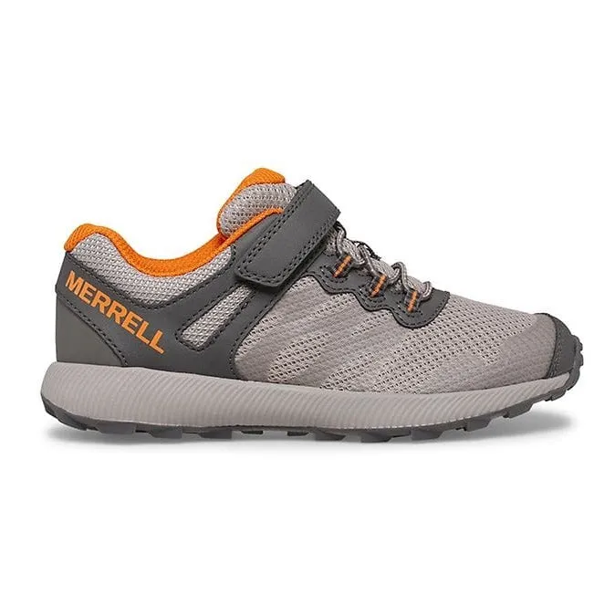 Merrell Big Kid's Nova 2 Sneaker - Grey Orange