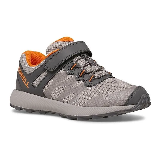 Merrell Big Kid's Nova 2 Sneaker - Grey Orange